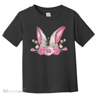 Cute Bunny Ears Easter Toddler T-Shirt