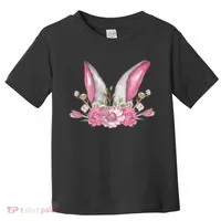 Cute Bunny Ears Easter Toddler T-Shirt thumb 0