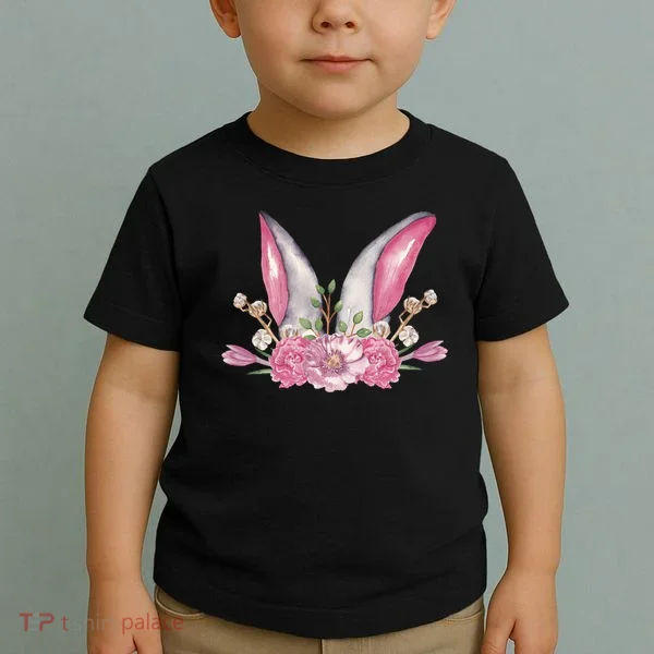 Cute Bunny Ears Easter Toddler T-Shirt