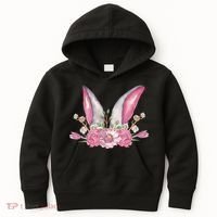 Cute Bunny Ears Easter Kids Hoodie thumb 0