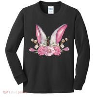Cute Bunny Ears Easter Kids Long Sleeve Shirt thumb 0
