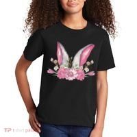 Cute Bunny Ears Easter Kids T-Shirt thumb 2