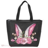 Cute Bunny Ears Easter Tote Bag thumb 0