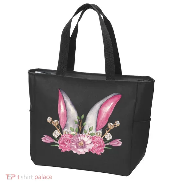Cute Bunny Ears Easter Tote Bag