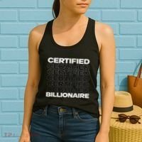 Certified Billionaire Entrepreneur Motivation For Success Women's Tank Top thumb 2
