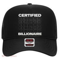 Certified Billionaire Entrepreneur Motivation For Success Hat thumb 0