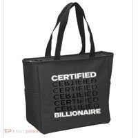 Certified Billionaire Entrepreneur Motivation For Success Tote Bag thumb 2