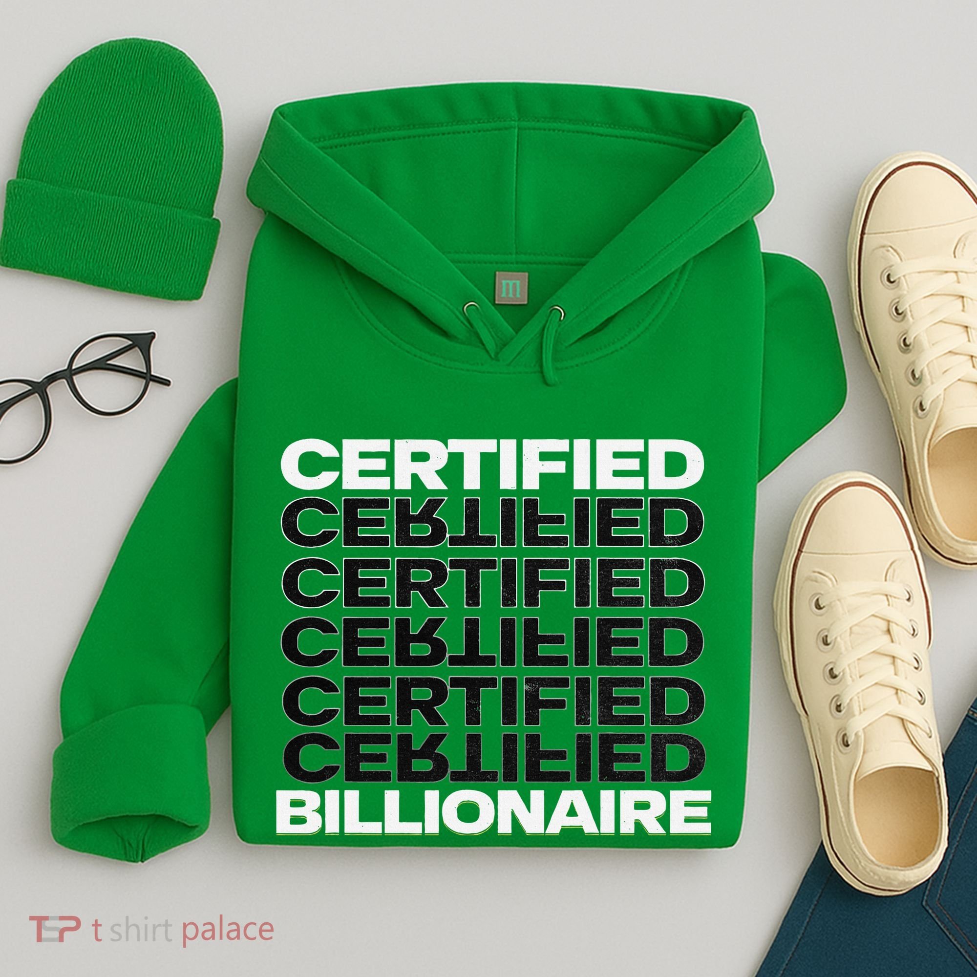 Certified Billionaire Entrepreneur Motivation For Success Hoodie