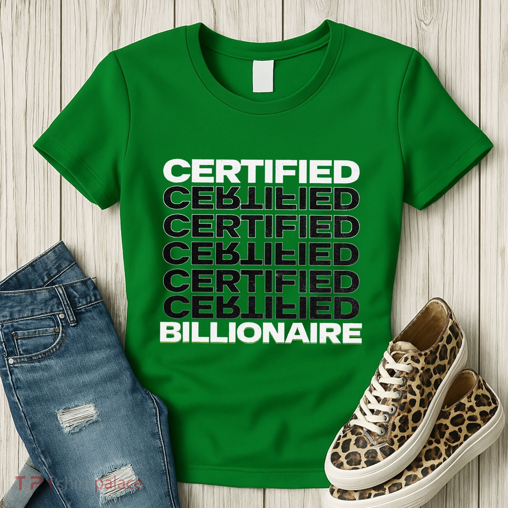 Certified Billionaire Entrepreneur Motivation For Success Women's T-Shirt