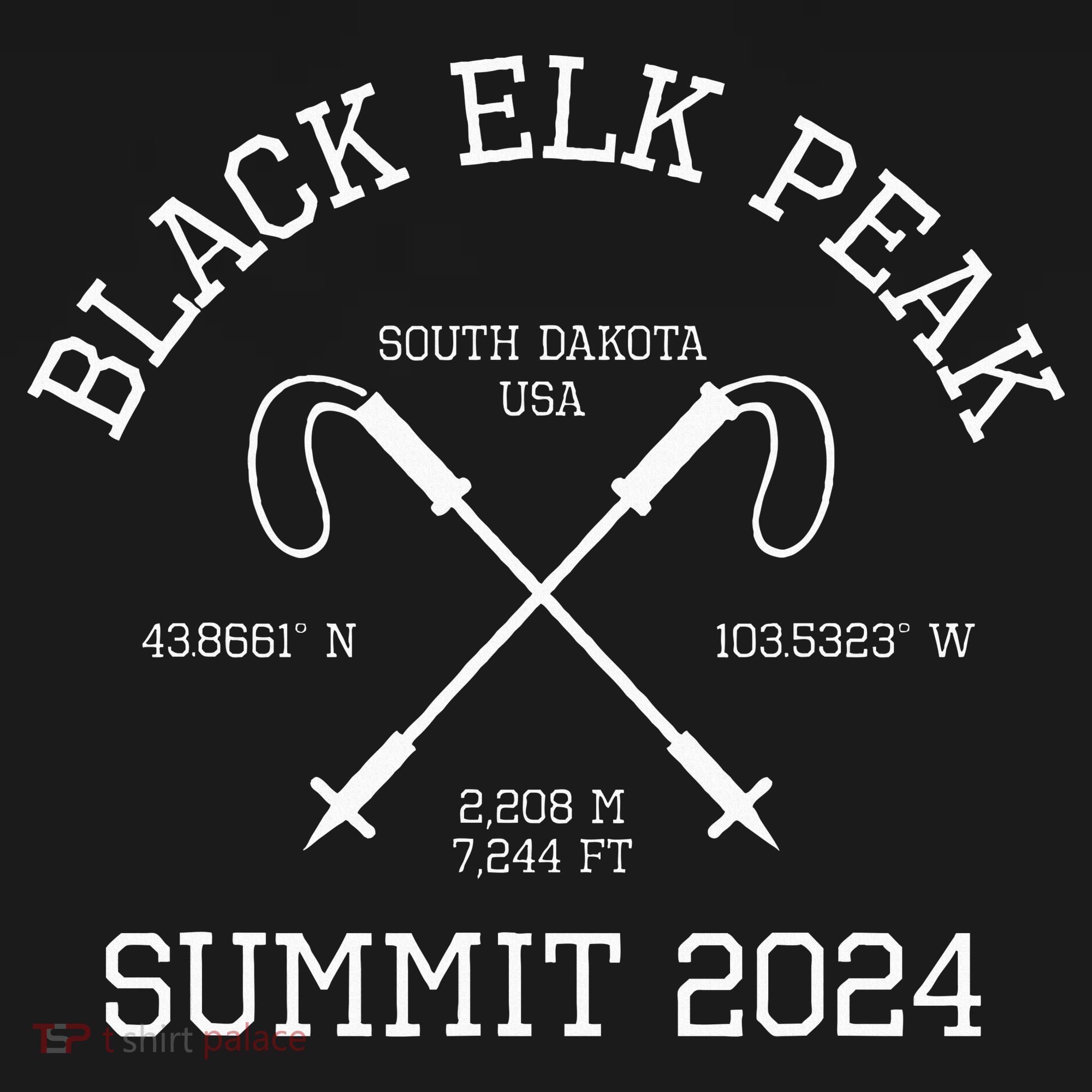 Climbed Black Elk Peak Summit 2024 Hike South Dakota Usa Women's Hoodie