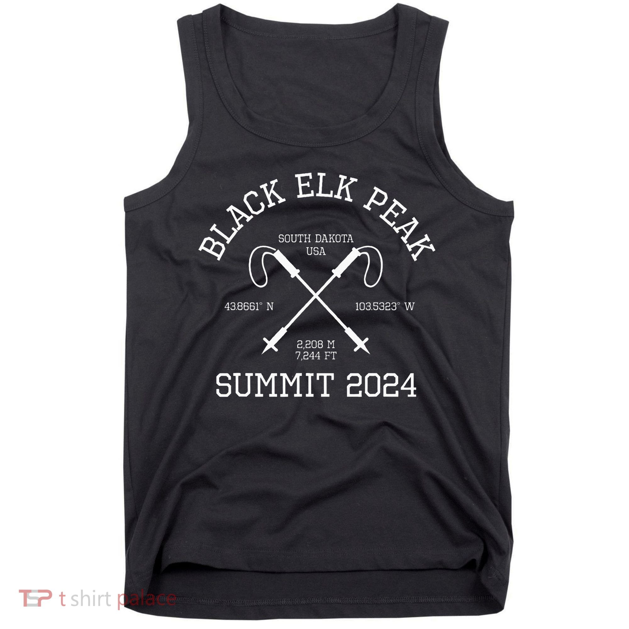 Climbed Black Elk Peak Summit 2024 Hike South Dakota Usa Tank Top