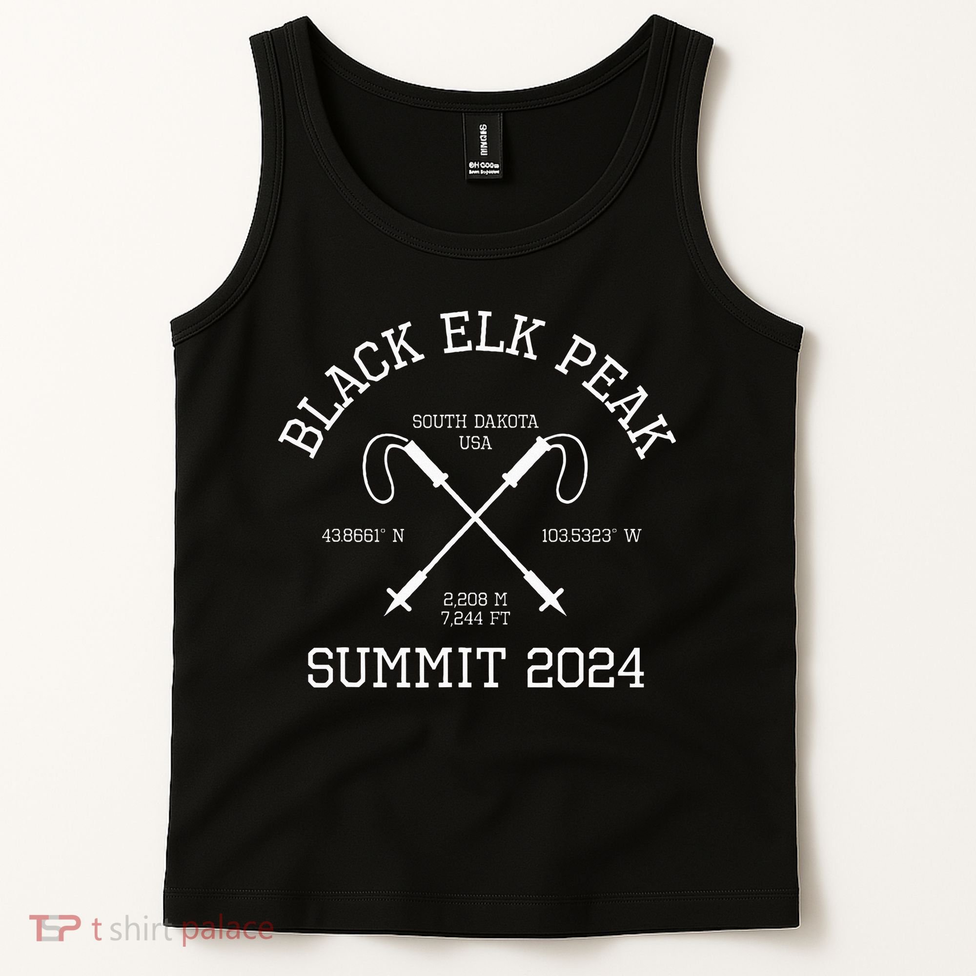 Climbed Black Elk Peak Summit 2024 Hike South Dakota Usa Tank Top