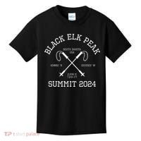 Climbed Black Elk Peak Summit 2024 Hike South Dakota Usa Kids T-Shirt thumb 0