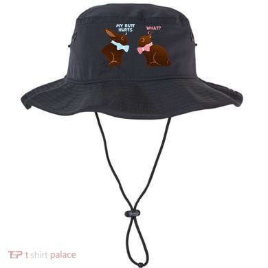 Chocolate Bunny Easter Basket Funny Teens Gift My Butt Hurts Bucket Hat