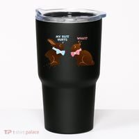 Chocolate Bunny Easter Basket Funny Teens Gift My Butt Hurts Tumbler thumb 0