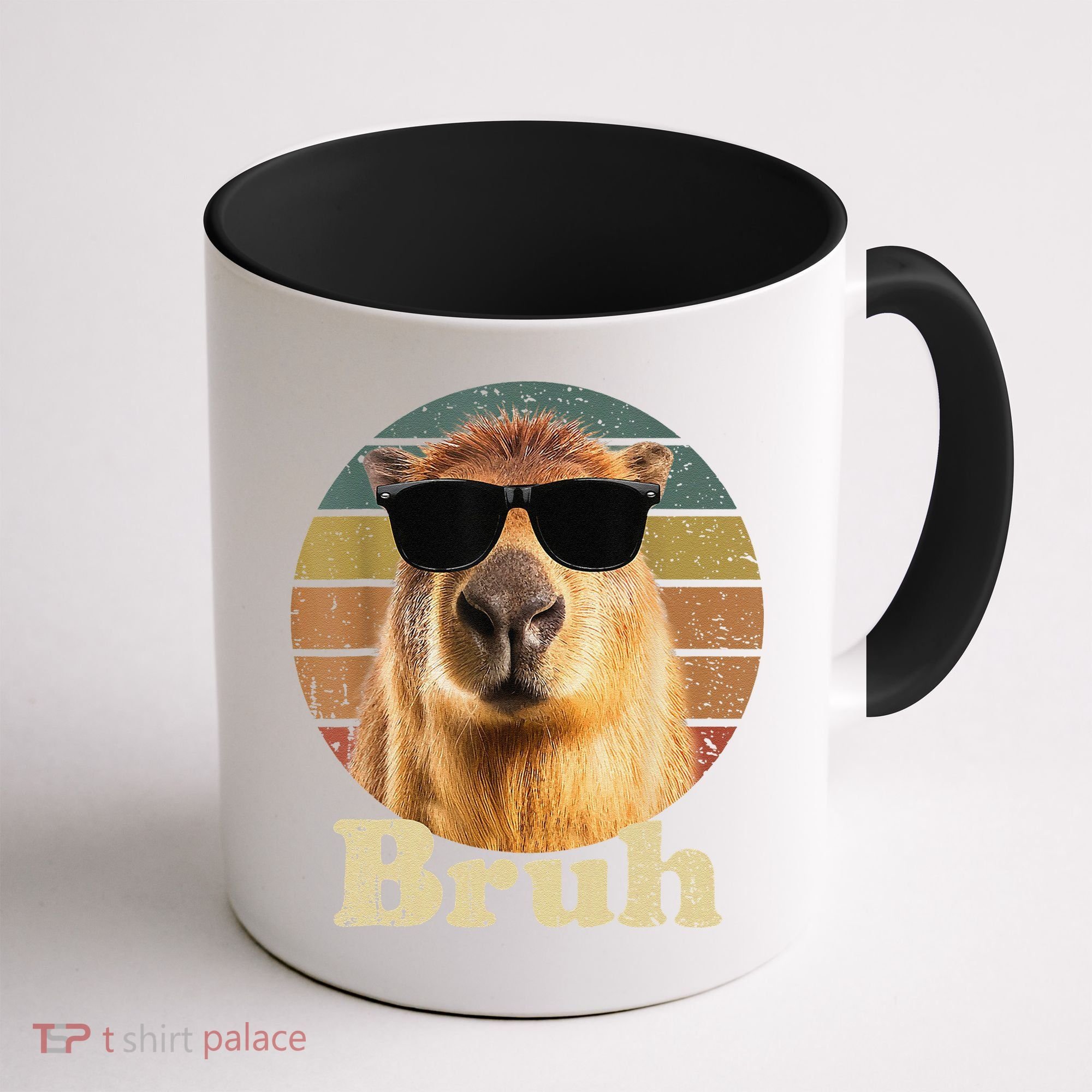 Capybara Bruh Funny Capybara Love Coffee Mug