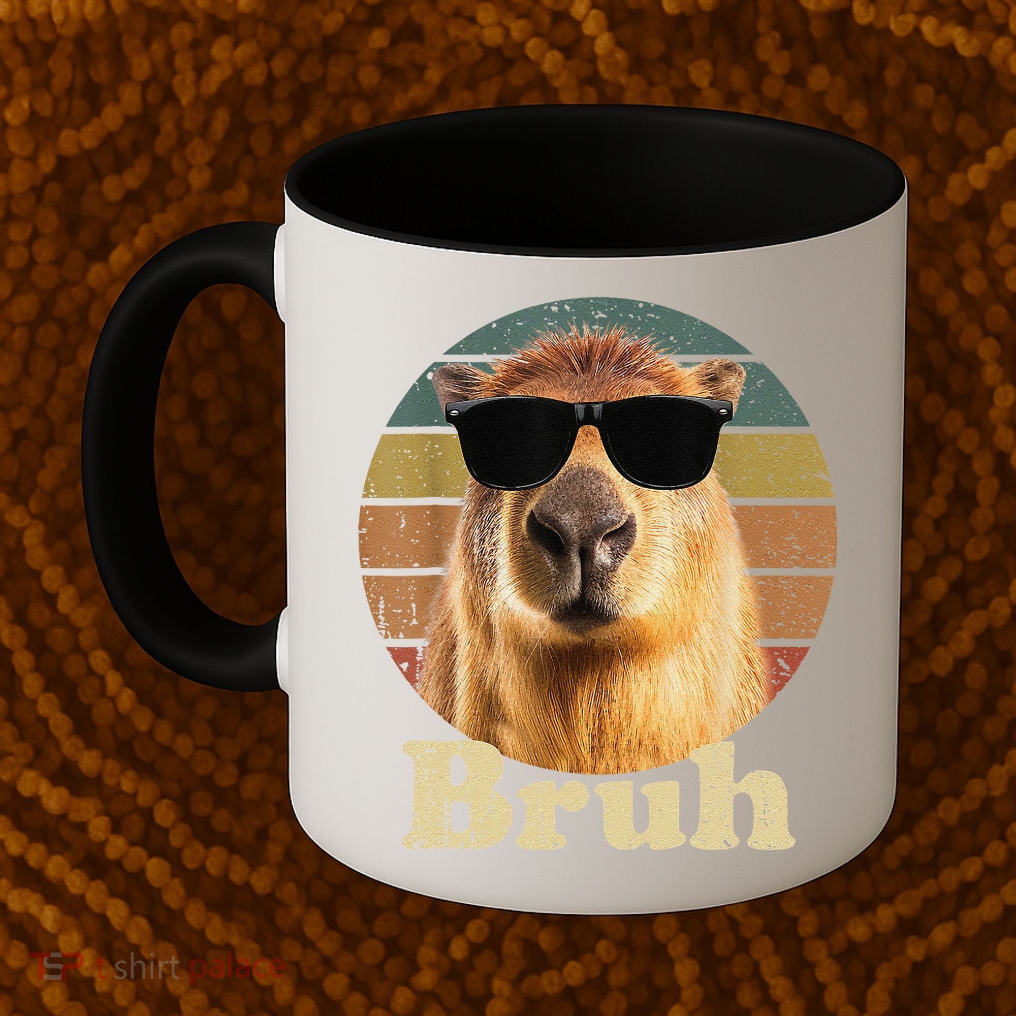 Capybara Bruh Funny Capybara Love Coffee Mug