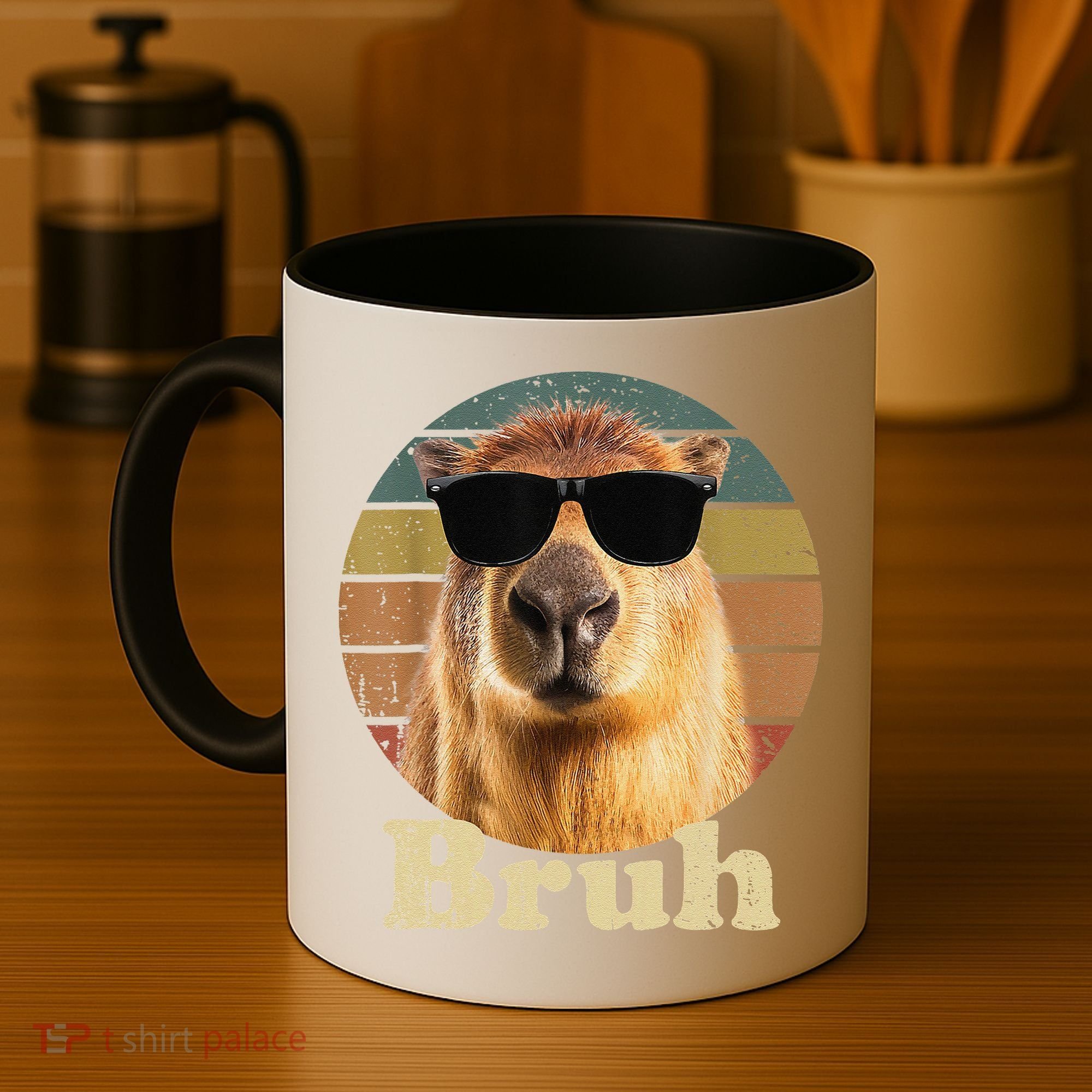 Capybara Bruh Funny Capybara Love Coffee Mug