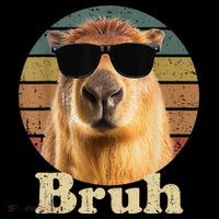 Capybara Bruh Funny Capybara Love Coffee Mug thumb 5