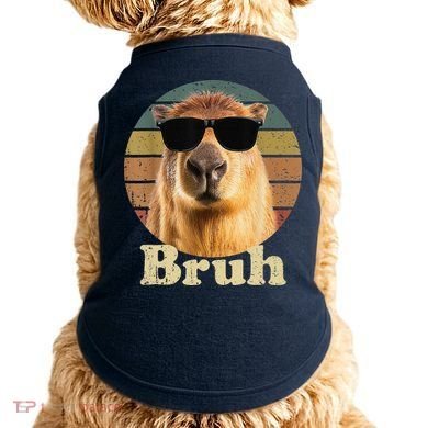 Capybara Bruh Funny Capybara Love Doggie Tank