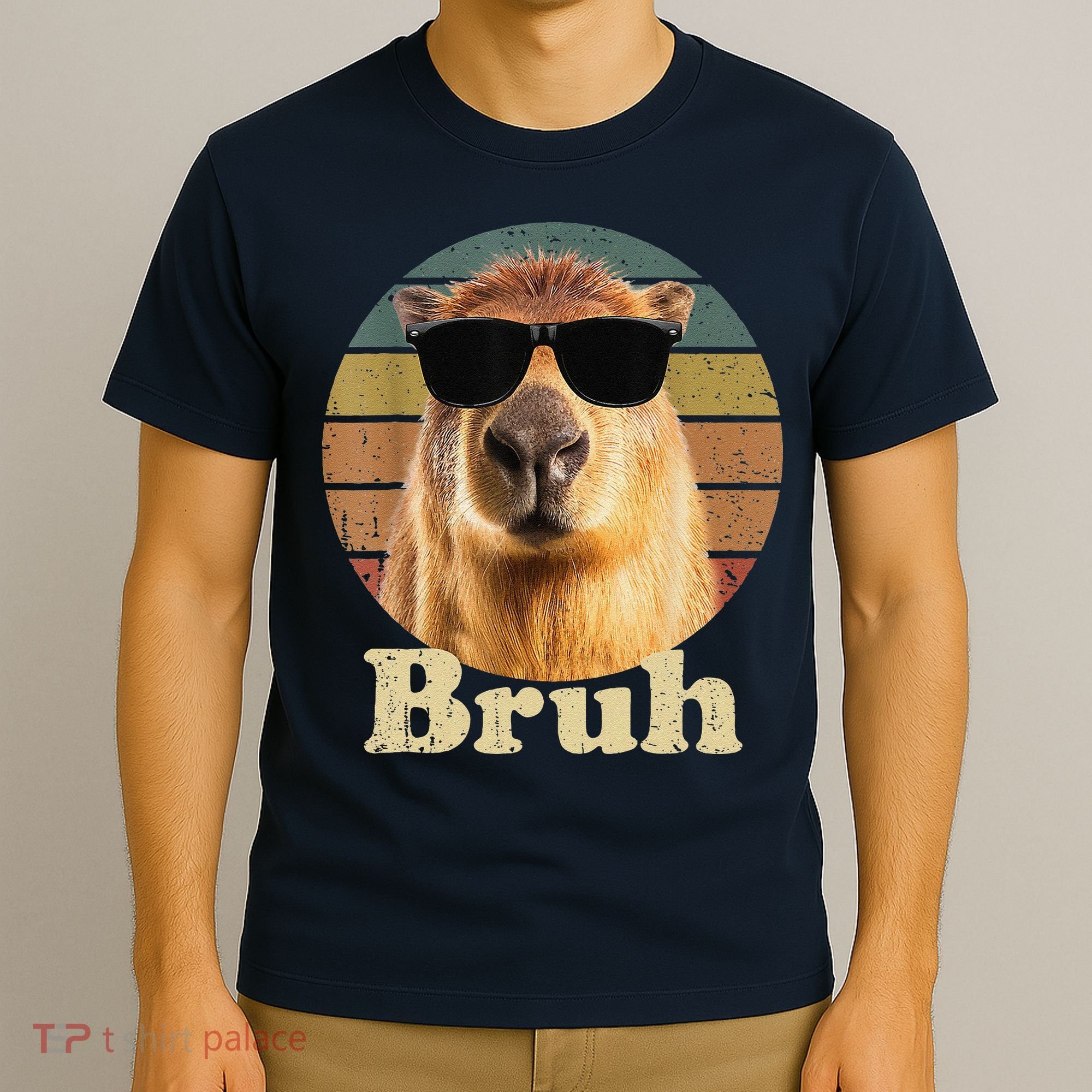 Capybara Bruh Funny Capybara Love T-Shirt