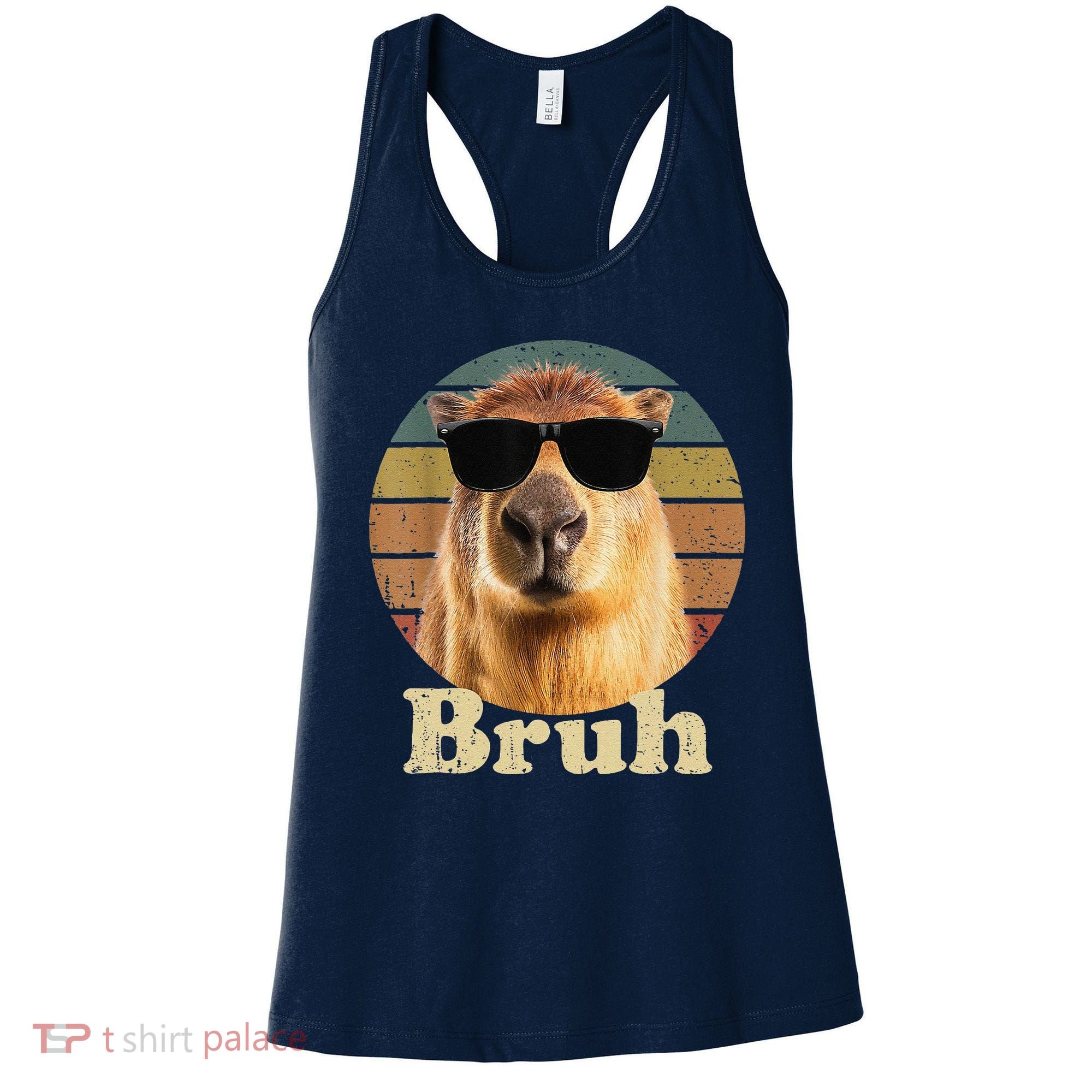 Capybara Bruh Funny Capybara Love Women's Tank Top