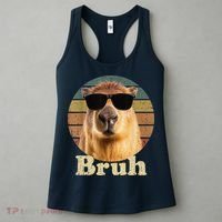 Capybara Bruh Funny Capybara Love Women's Tank Top thumb 3