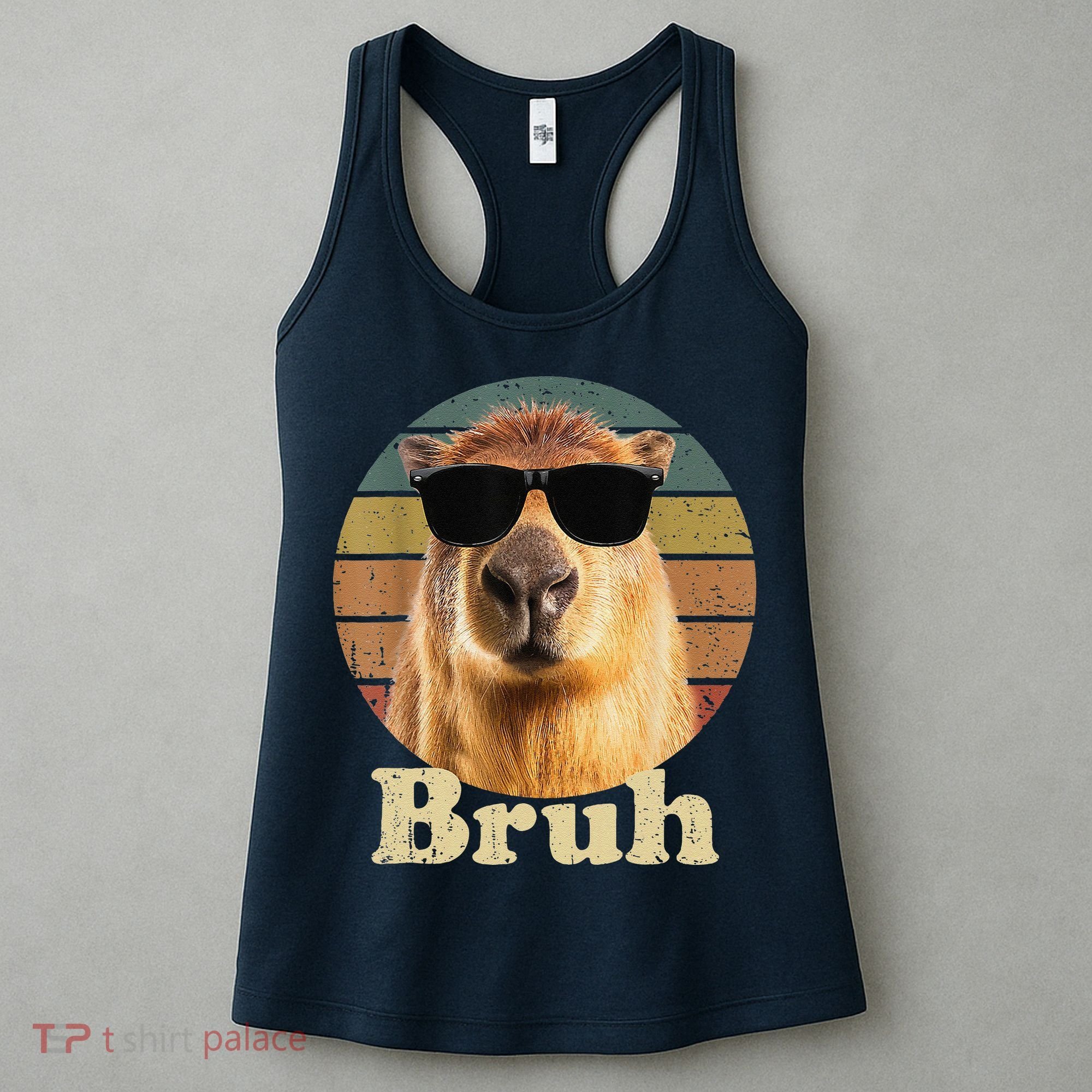 Capybara Bruh Funny Capybara Love Women's Tank Top