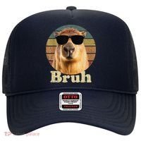 Capybara Bruh Funny Capybara Love Hat thumb 0