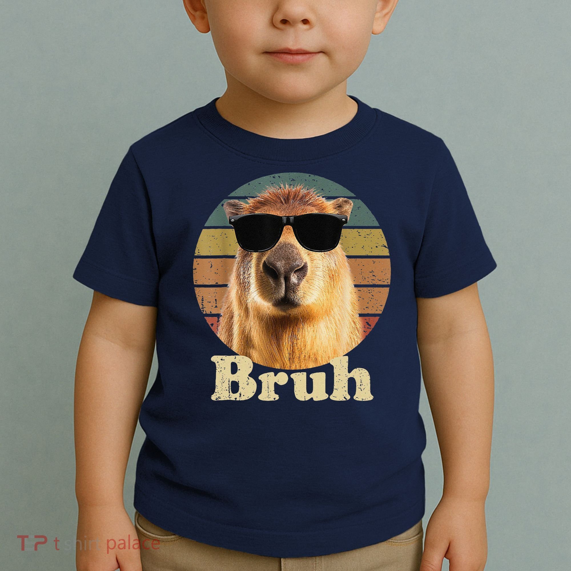 Capybara Bruh Funny Capybara Love Toddler T-Shirt