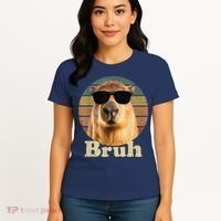 Capybara Bruh Funny Capybara Love Women's T-Shirt thumb 4