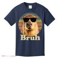 Capybara Bruh Funny Capybara Love Kids T-Shirt thumb 0