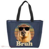 Capybara Bruh Funny Capybara Love Tote Bag thumb 0