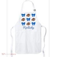 Coquette Bow Football Kentucky Lover Apron thumb 0