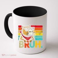Capybara Bruh Funny Graphic For Women Funny Capybara Gift Coffee Mug thumb 0