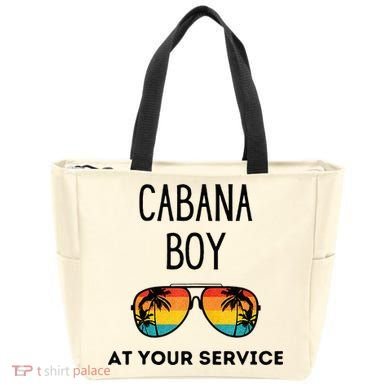 Cabana Boy Funny Summer Pool Party Bartender Bartending Tote Bag