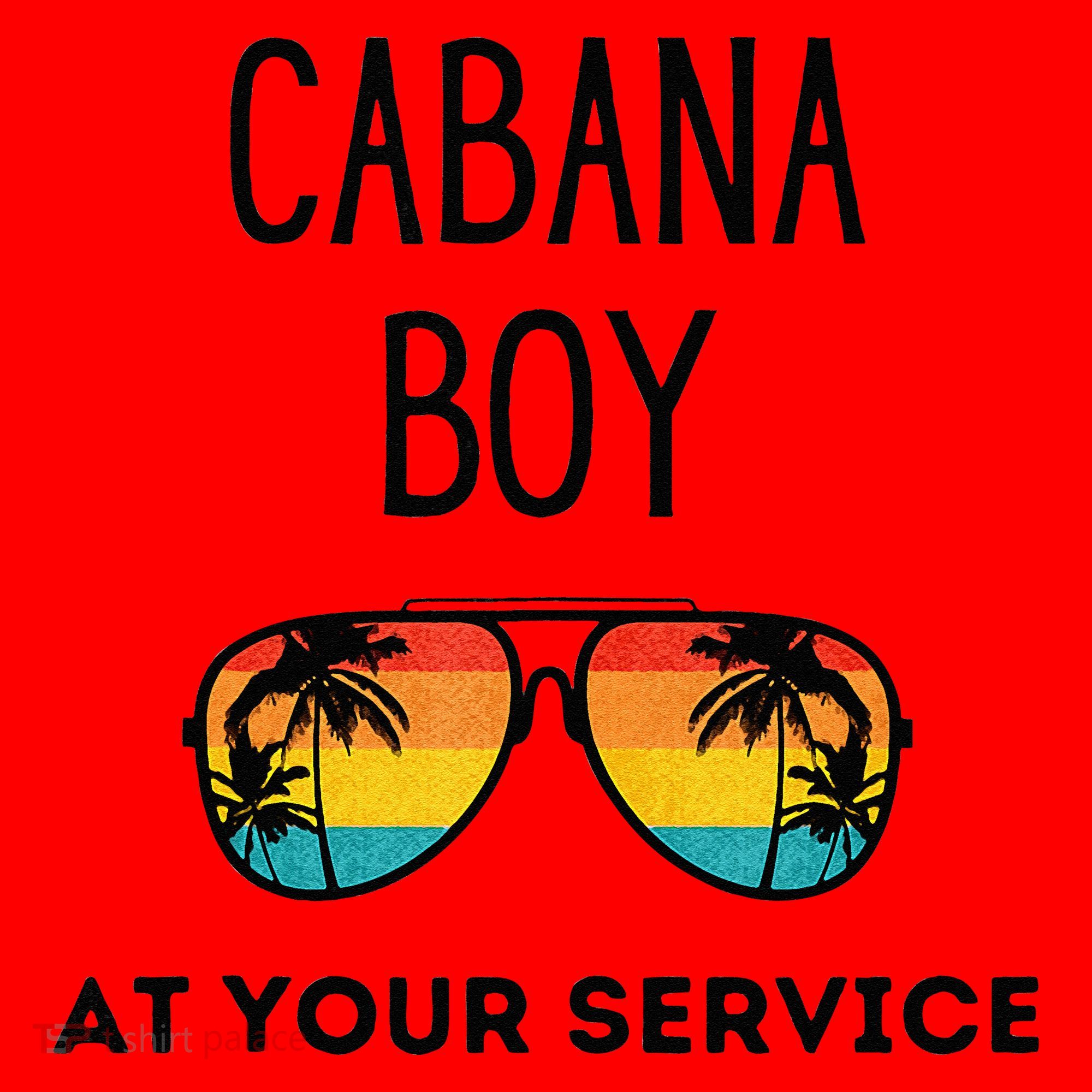 Cabana Boy Funny Summer Pool Party Bartender Bartending Santa Hat