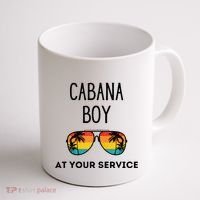 Cabana Boy Funny Summer Pool Party Bartender Bartending Coffee Mug thumb 1
