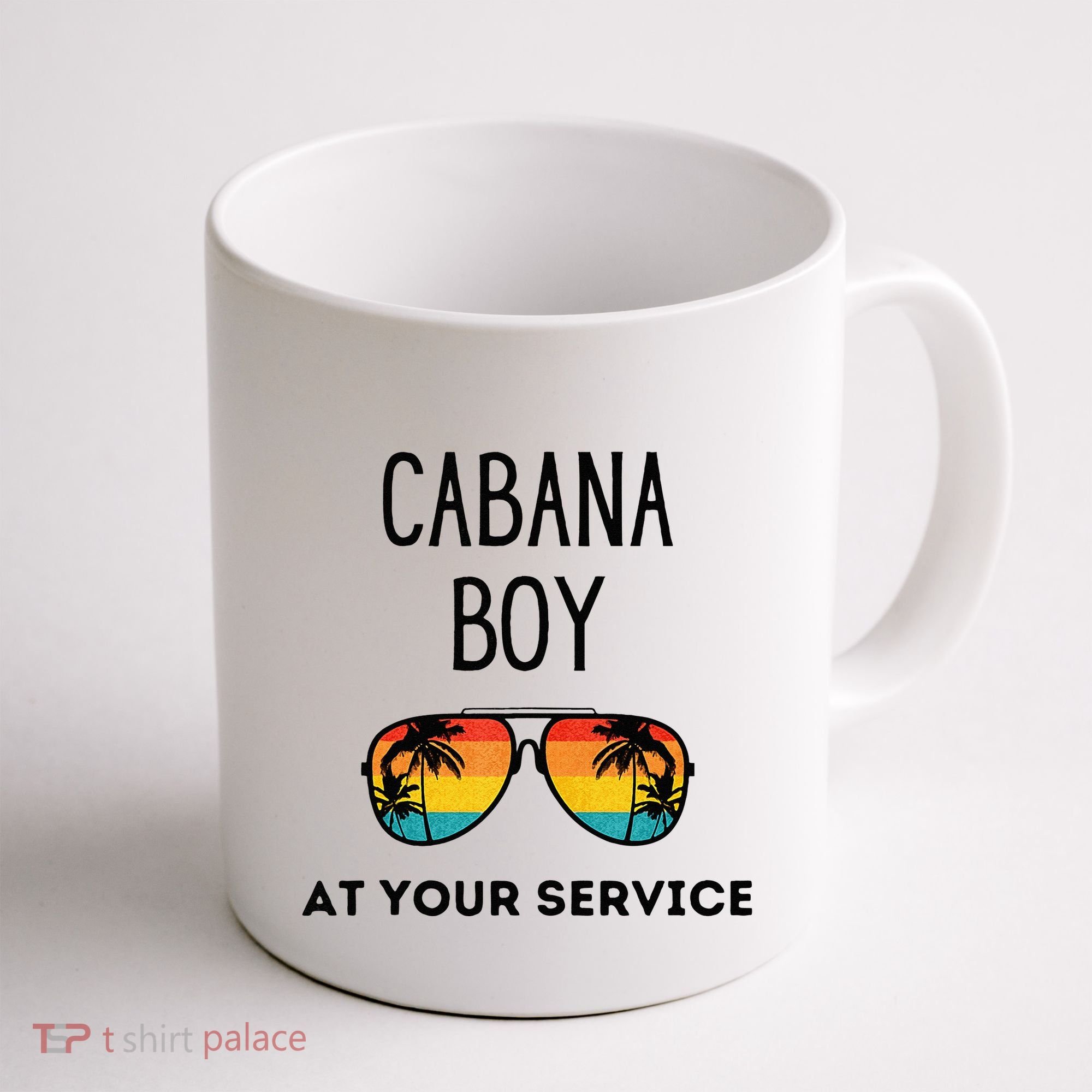 Cabana Boy Funny Summer Pool Party Bartender Bartending Coffee Mug
