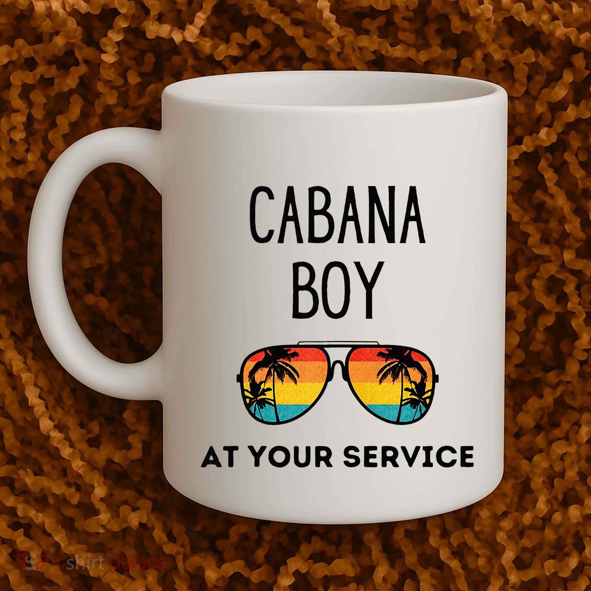 Cabana Boy Funny Summer Pool Party Bartender Bartending Coffee Mug