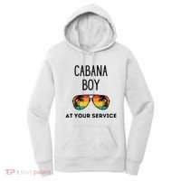 Cabana Boy Funny Summer Pool Party Bartender Bartending Women's Hoodie thumb 0