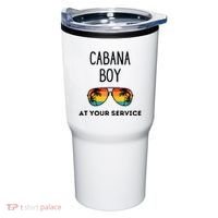 Cabana Boy Funny Summer Pool Party Bartender Bartending Tumbler thumb 0