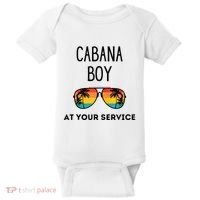Cabana Boy Funny Summer Pool Party Bartender Bartending Baby Bodysuit thumb 0
