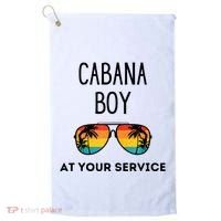 Cabana Boy Funny Summer Pool Party Bartender Bartending Golf Towel thumb 0