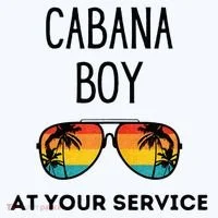 Cabana Boy Funny Summer Pool Party Bartender Bartending Toddler T-Shirt thumb 4