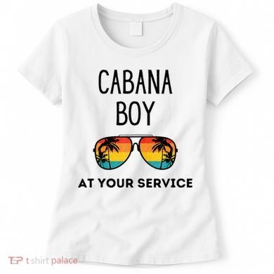 Cabana Boy Funny Summer Pool Party Bartender Bartending Women's T-Shirt