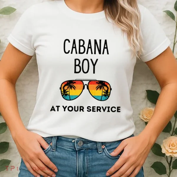Cabana Boy Funny Summer Pool Party Bartender Bartending Women's T-Shirt