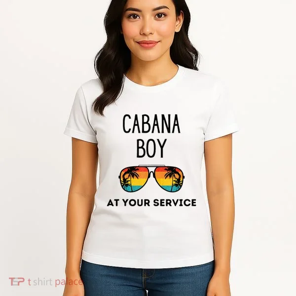 Cabana Boy Funny Summer Pool Party Bartender Bartending Women's T-Shirt