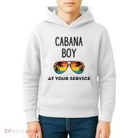 Cabana Boy Funny Summer Pool Party Bartender Bartending Kids Hoodie thumb 4