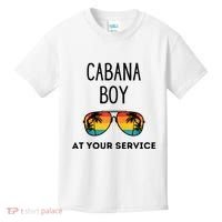 Cabana Boy Funny Summer Pool Party Bartender Bartending Kids T-Shirt thumb 0